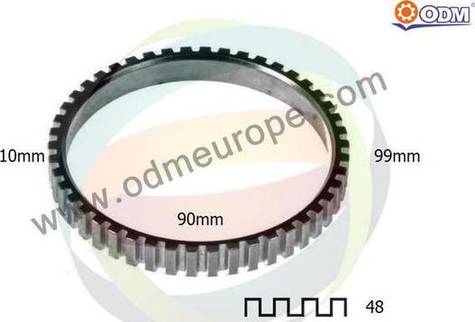 Multiparts 26-160007 - Сензорен пръстен, ABS vvparts.bg