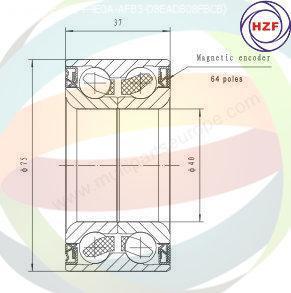 Multiparts 70-010013 - Комплект колесен лагер vvparts.bg