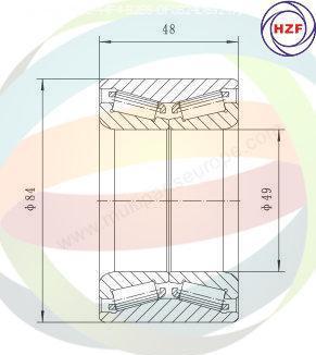 Multiparts 70-140060 - Комплект колесен лагер vvparts.bg