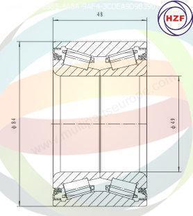 Multiparts 70-290056 - Комплект колесен лагер vvparts.bg