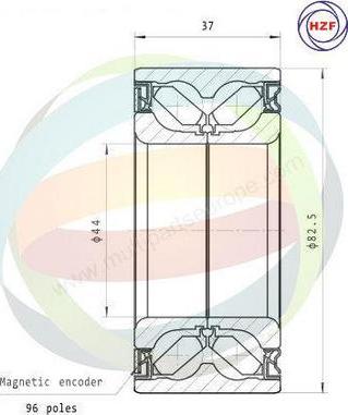 Multiparts 70-280004 - Комплект колесен лагер vvparts.bg