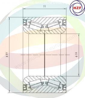 Multiparts 70-270013 - Комплект колесен лагер vvparts.bg