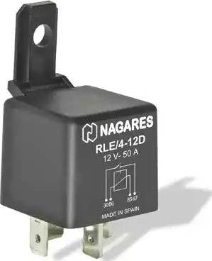 Nagares RLE/4-12D - Реле, работен ток vvparts.bg