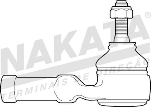 NAKATA N 99059 - Накрайник на напречна кормилна щанга vvparts.bg