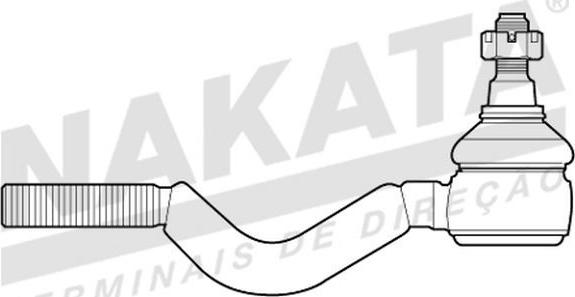 NAKATA N 99054 - Накрайник на напречна кормилна щанга vvparts.bg