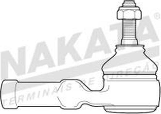 NAKATA N 99058 - Накрайник на напречна кормилна щанга vvparts.bg