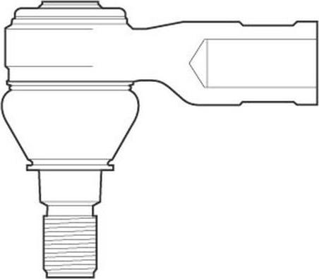 NAKATA N 5218 - Накрайник на напречна кормилна щанга vvparts.bg