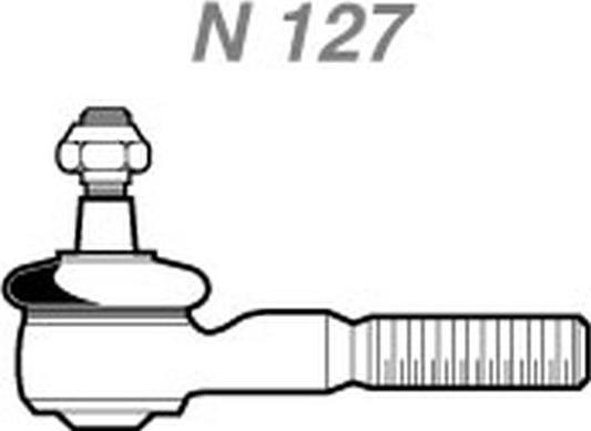 NAKATA N 127 - Накрайник на напречна кормилна щанга vvparts.bg