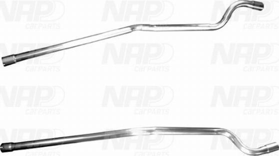NAP CAC10486 - Изпускателна тръба vvparts.bg