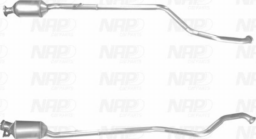 NAP CAD10565 - Филтър за сажди / твърди частици, изпускателна система vvparts.bg