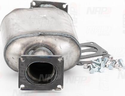 NAP CAD10033 - Филтър за сажди / твърди частици, изпускателна система vvparts.bg