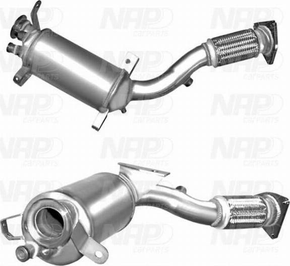 NAP CAD10307 - Филтър за сажди / твърди частици, изпускателна система vvparts.bg