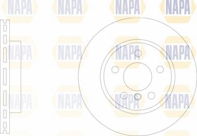 NAPA NBD5692 - Спирачен диск vvparts.bg