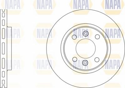 NAPA NBD5160 - Спирачен диск vvparts.bg