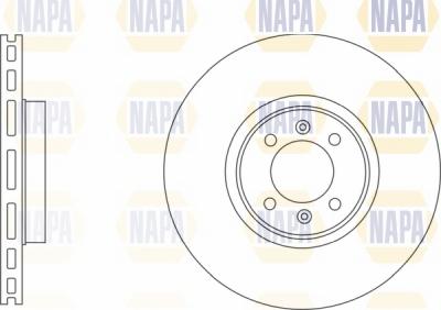 NAPA NBD5361 - Спирачен диск vvparts.bg