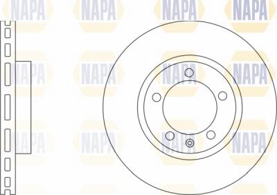 NAPA NBD5303 - Спирачен диск vvparts.bg