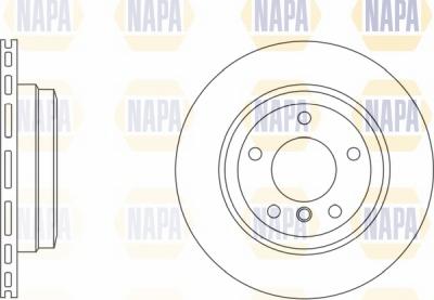 NAPA NBD5291 - Спирачен диск vvparts.bg