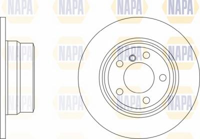 NAPA NBD5227 - Спирачен диск vvparts.bg