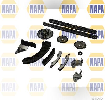 NAPA NCK4051 - Комплект ангренажна верига vvparts.bg