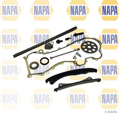 NAPA NCK4009 - Комплект ангренажна верига vvparts.bg