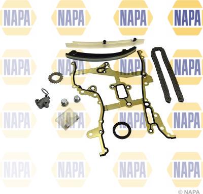 NAPA NCK4007 - Комплект ангренажна верига vvparts.bg