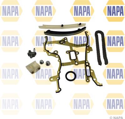 NAPA NCK4019 - Комплект ангренажна верига vvparts.bg