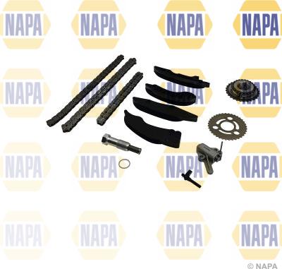 NAPA NCK4034 - Комплект ангренажна верига vvparts.bg