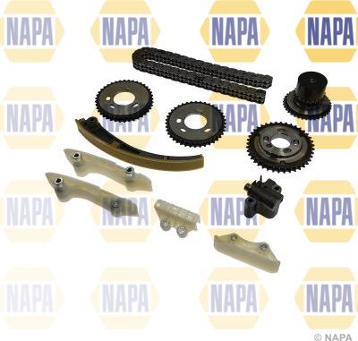 NAPA NCK4025 - Комплект ангренажна верига vvparts.bg