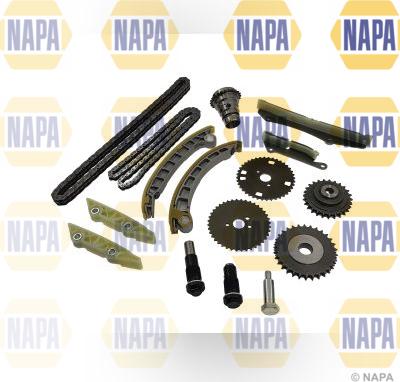 NAPA NCK4114 - Комплект ангренажна верига vvparts.bg