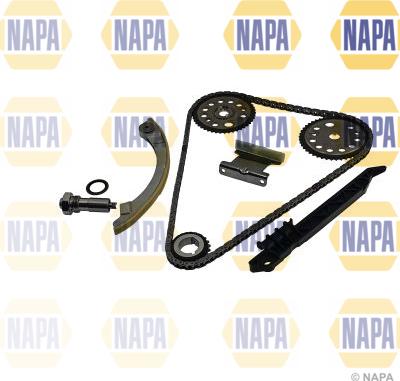 NAPA NCK4122 - Комплект ангренажна верига vvparts.bg