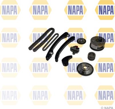 NAPA NCK4175 - Комплект ангренажна верига vvparts.bg