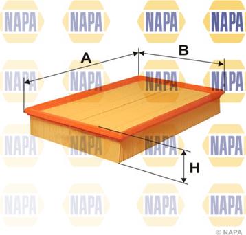 NAPA NFA1056 - Въздушен филтър vvparts.bg