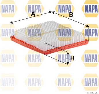 NAPA NFA1356 - Въздушен филтър vvparts.bg