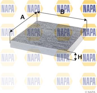 NAPA NFC4316 - Филтър купе (поленов филтър) vvparts.bg