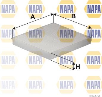 NAPA NFC4289 - Филтър купе (поленов филтър) vvparts.bg