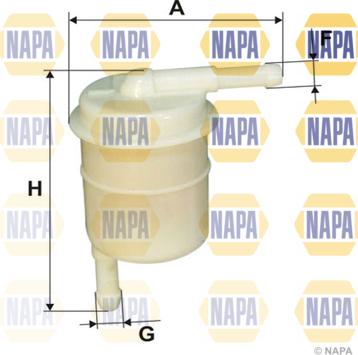 NAPA NFF2207 - Горивен филтър vvparts.bg