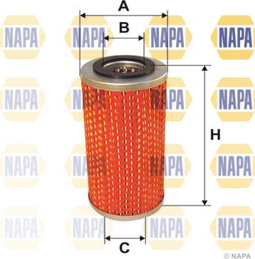 NAPA NFO3240 - Маслен филтър vvparts.bg