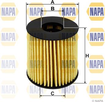NAPA NFO3259 - Маслен филтър vvparts.bg