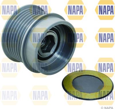 NAPA NOP1025 - Ремъчна шайба, генератор vvparts.bg