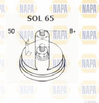 NAPA NSM1499 - Стартер vvparts.bg