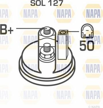 NAPA NSM1276 - Стартер vvparts.bg