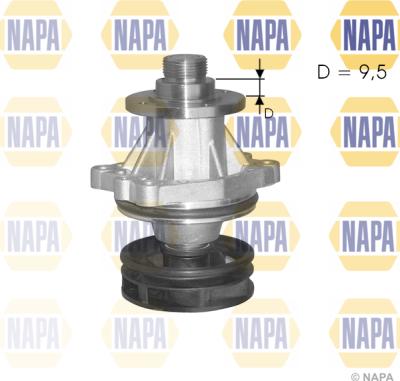 NAPA NWP1093 - Водна помпа vvparts.bg
