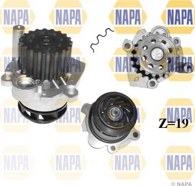 NAPA NWP1060 - Водна помпа vvparts.bg