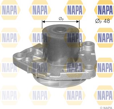 NAPA NWP1080 - Водна помпа vvparts.bg