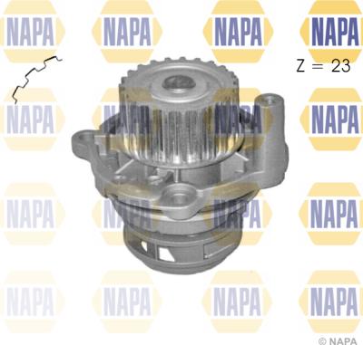 NAPA NWP1032 - Водна помпа vvparts.bg