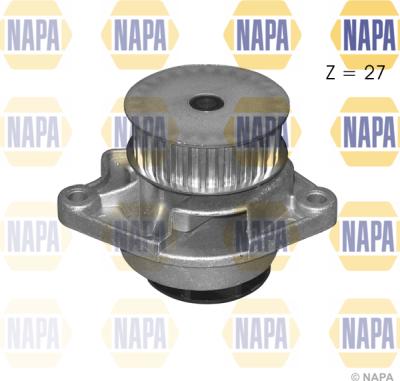 NAPA NWP1027 - Водна помпа vvparts.bg