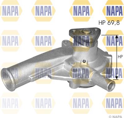NAPA NWP1192 - Водна помпа vvparts.bg