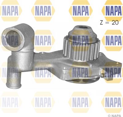 NAPA NWP1174 - Водна помпа vvparts.bg