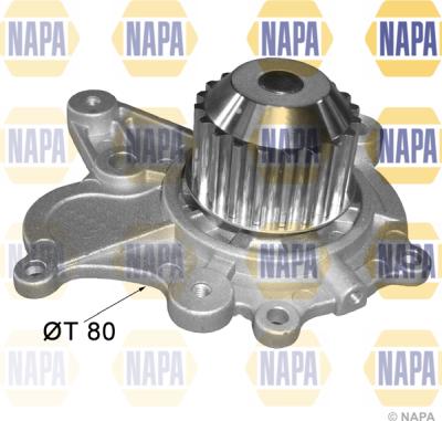 NAPA NWP1250 - Водна помпа vvparts.bg