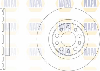 NAPA PBD8730 - Спирачен диск vvparts.bg